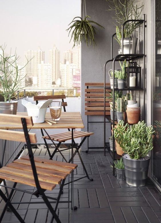 Idee per arredare il balcone piccolo