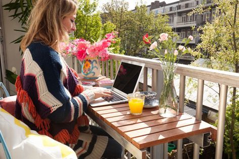 Idee per arredare il balcone piccolo