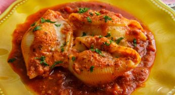 Conchiglioni ripieni con polpettine di melanzane: super appetitosi!