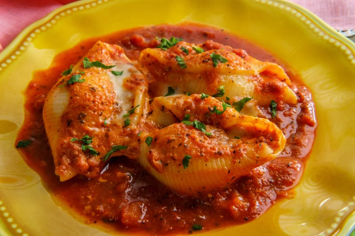 Conchiglioni ripieni con polpettine di melanzane: super appetitosi!