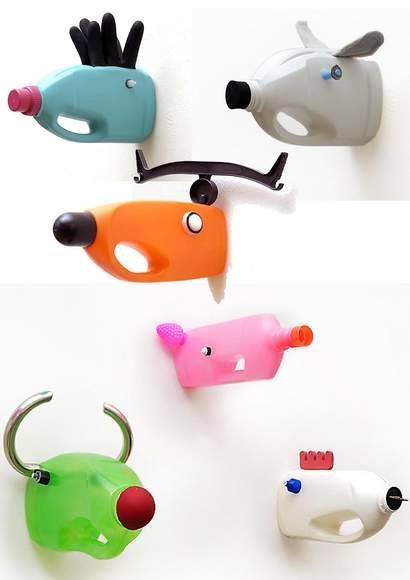 Ricicla le bottiglie di plastica