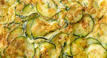 Rustica con zucchine: solo farina, acqua e un goccio di aceto