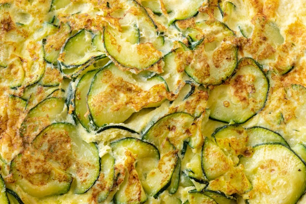 Rustica con zucchine: solo farina, acqua e un goccio di aceto