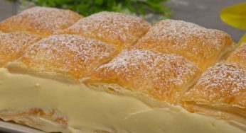 La torta millesfoglie: la ricetta super veloce