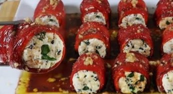 Involtini di peperoni: gustosissimi e veloci