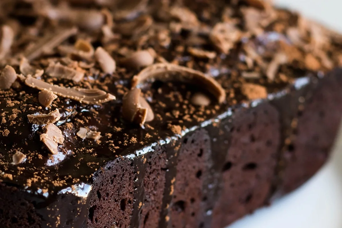 Leichter Schokoladen- und Haferkuchen