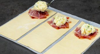 Sfogliatine salate: le prepari in 5 minuti e sono un ottimo antipasto!