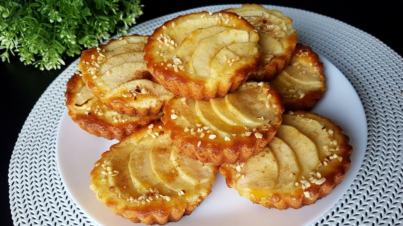 Uso solo 1 uovo e 1 mela, preparo questi dolcetti in pochissimo tempo.