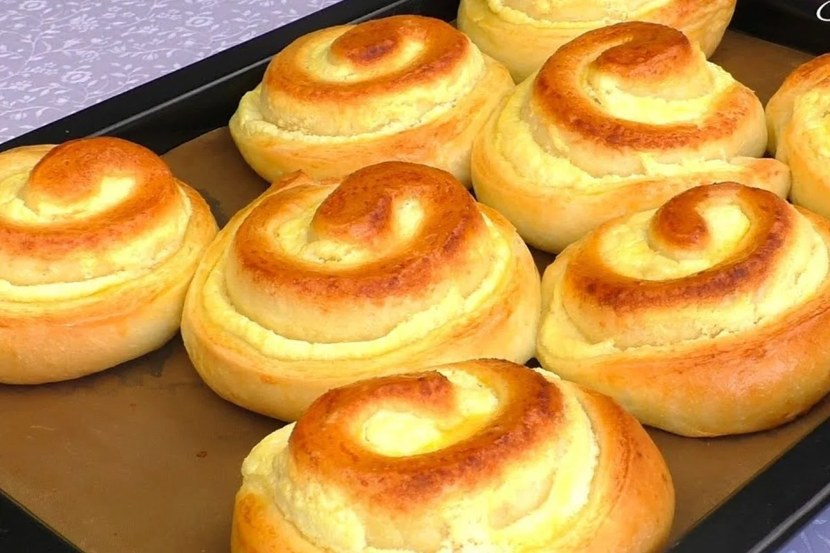Ich habe diese Brioches zubereitet und mit der Ricottacreme gefüllt: Sie wurden wie warme Semmeln verkauft | Nur 190 Kcal!