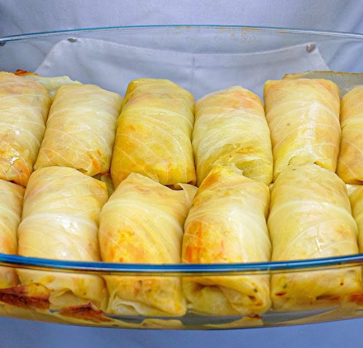 Preparo questo ripieno da mettere negli involtini di cavolo: la cena è piaciuta a tutti | Solo 90 Kcal!