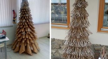 Albero di Natale fai da te 2022: Le più belle tendenze di riciclo creativo