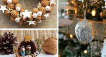 Ricicla i gusci delle noci a Natale: con un po’ di creatività decorazioni da favola!