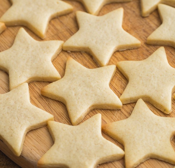 Biscotti al burro scioglievolissimi: provateli, vi faranno innamorare! Solo 4 ingredienti!