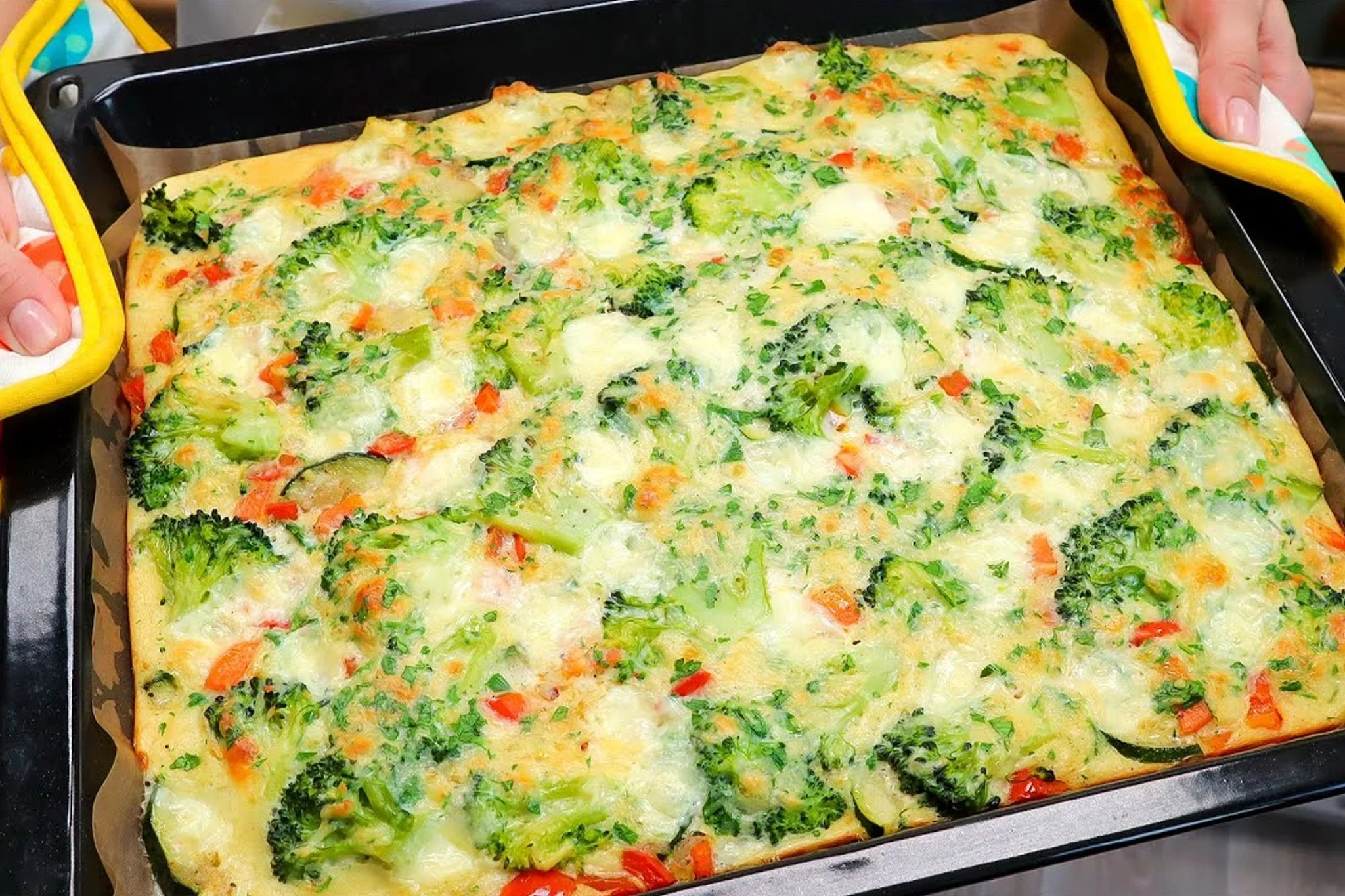 Ho preparato la pizza in teglia con sole verdure: ora la rifaccio per Natale | Solo 100 Kcal!