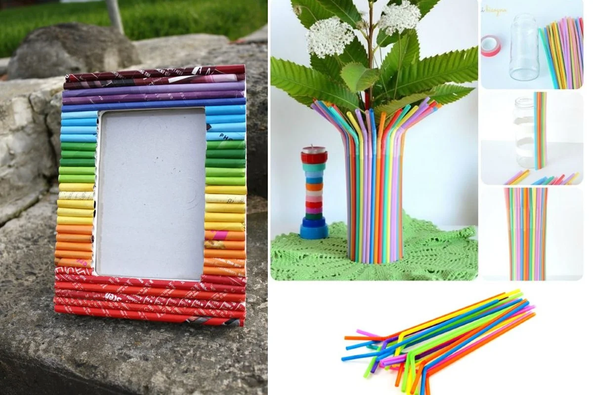 Cannucce di plastica: 12 idee per riciclale in modo utile e creativo