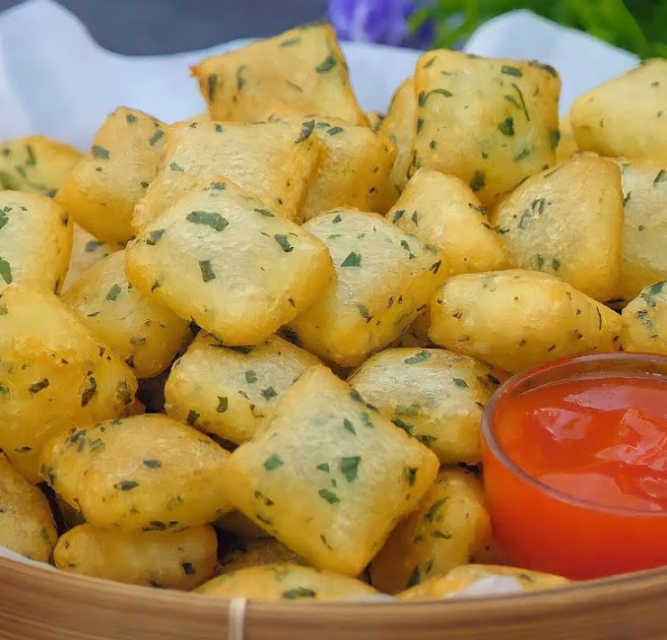 Nuvolette fritte: se hai le patate in casa, metti subito ai fornelli! Sono fenomenali!