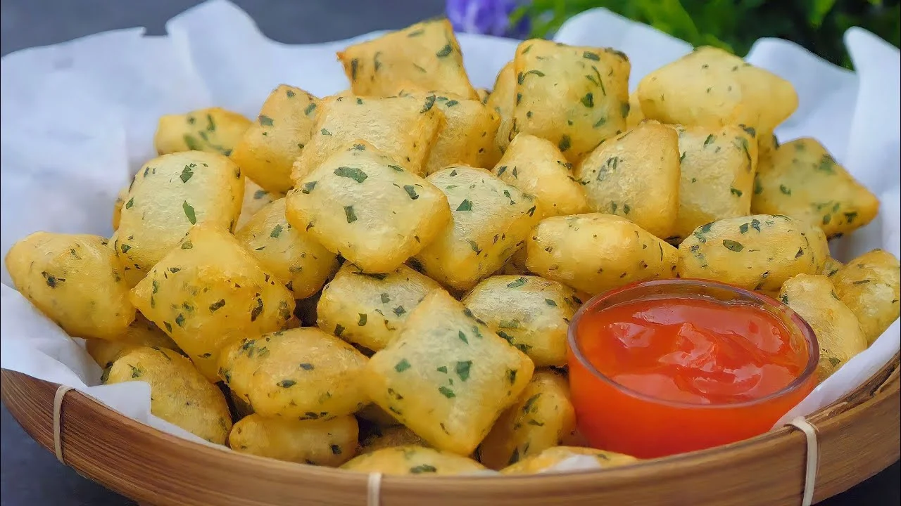 Nuvolette fritte: se hai le patate in casa, metti subito ai fornelli! Sono fenomenali!