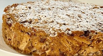 Torta alle mele dietetica: tante mele, niente zucchero, latte, burro farina