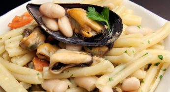 Pasta e fagioli con le cozze: il primo perfetto per chi è a dieta! 270Kcal