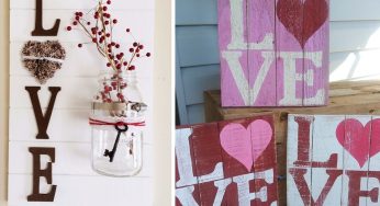 Scritte con in pallet: realizza per San Valentino il regalo perfetto!