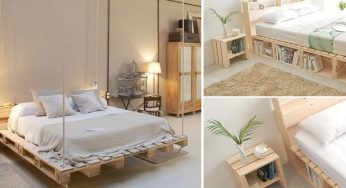 Letto fai da te: 14 idee per arredare con i pallet