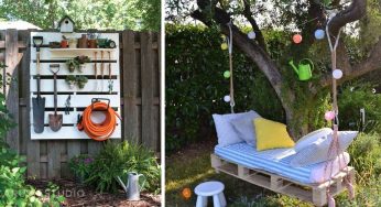 Arreda il giardino con il pallet!15 idee incredibili