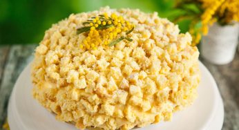 Torta mimosa per l’8 marzo, la festa della Donna