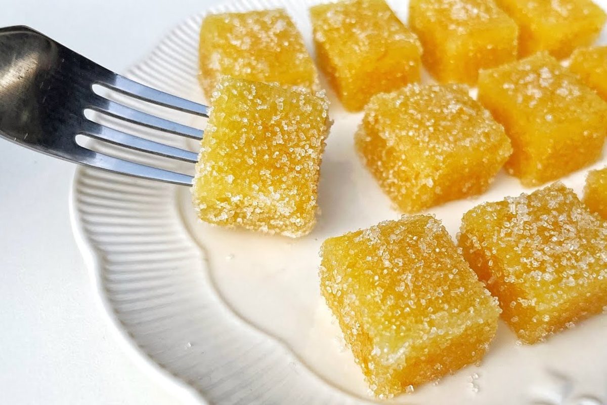 Gelatine all’arancia: una tira l’altra. Irresistibili!