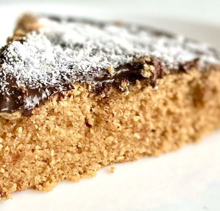 Torta cocco e nutella: facile, veloce, senza uova, burro, né farina!