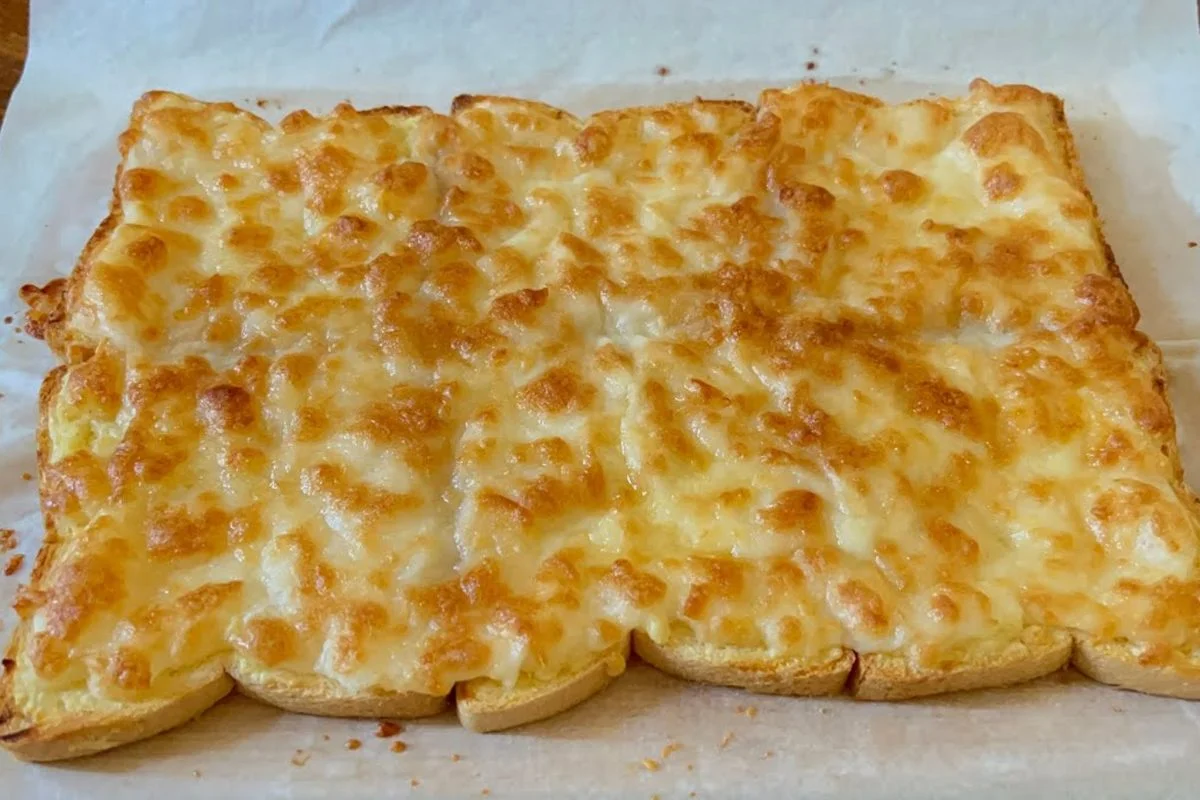 Knoblauchbrot mit Käse