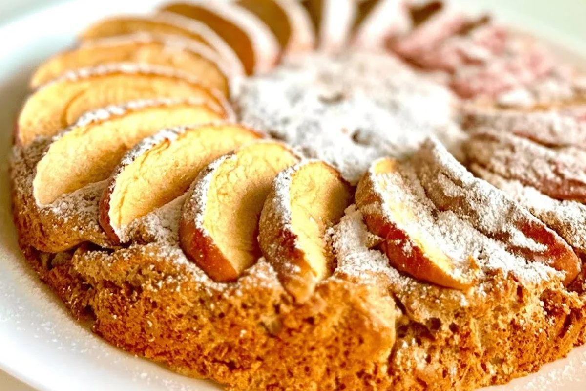 Apfelkuchen ohne Mehl oder Butter: lecker