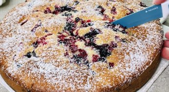 Torta veloce ai frutti di bosco! Ti stupirà!