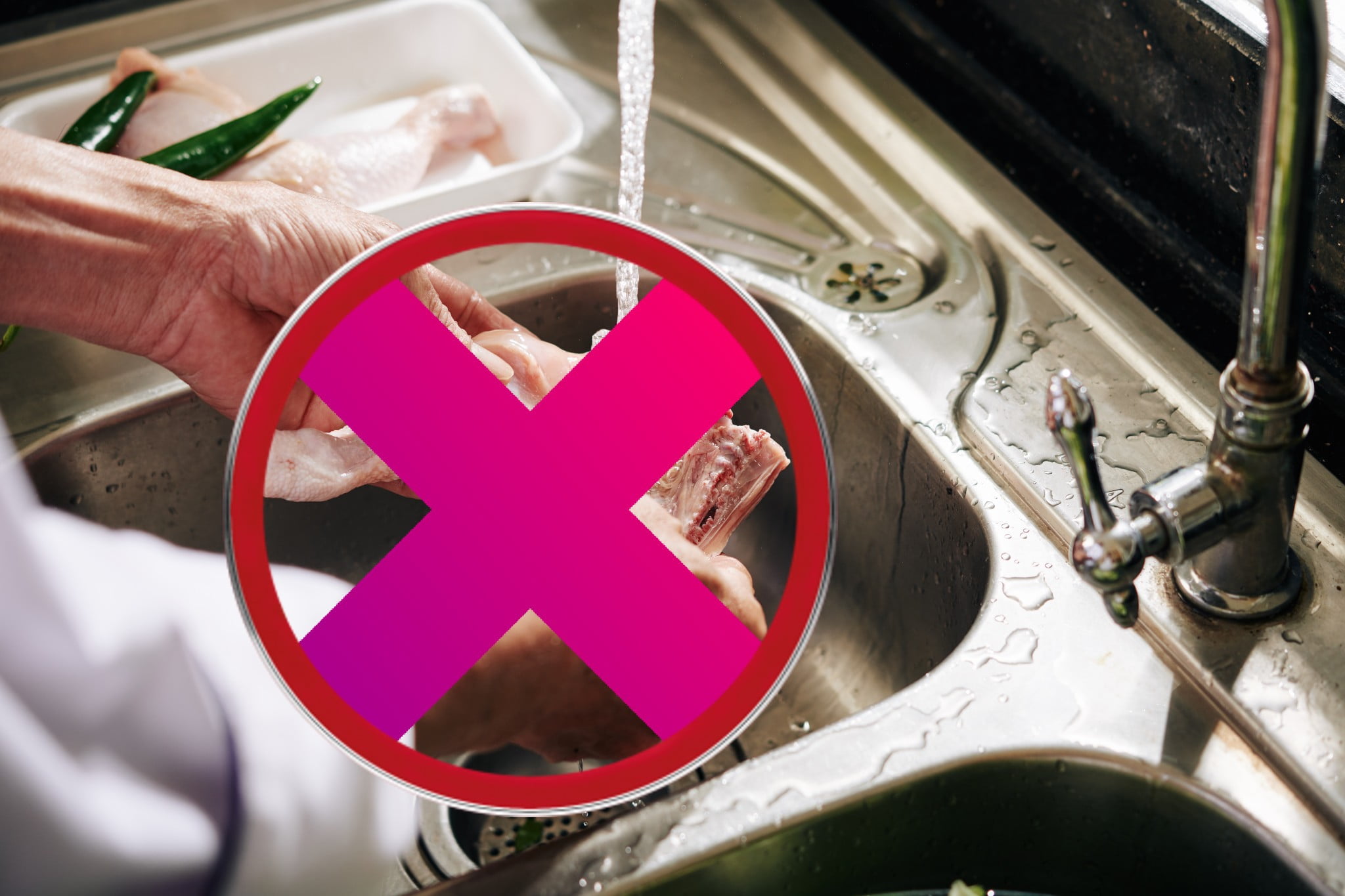 Non lavare questi alimenti prima di cucinarli. Rischi grosso!