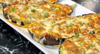 Melanzane vegetariane ripiene e gratinate