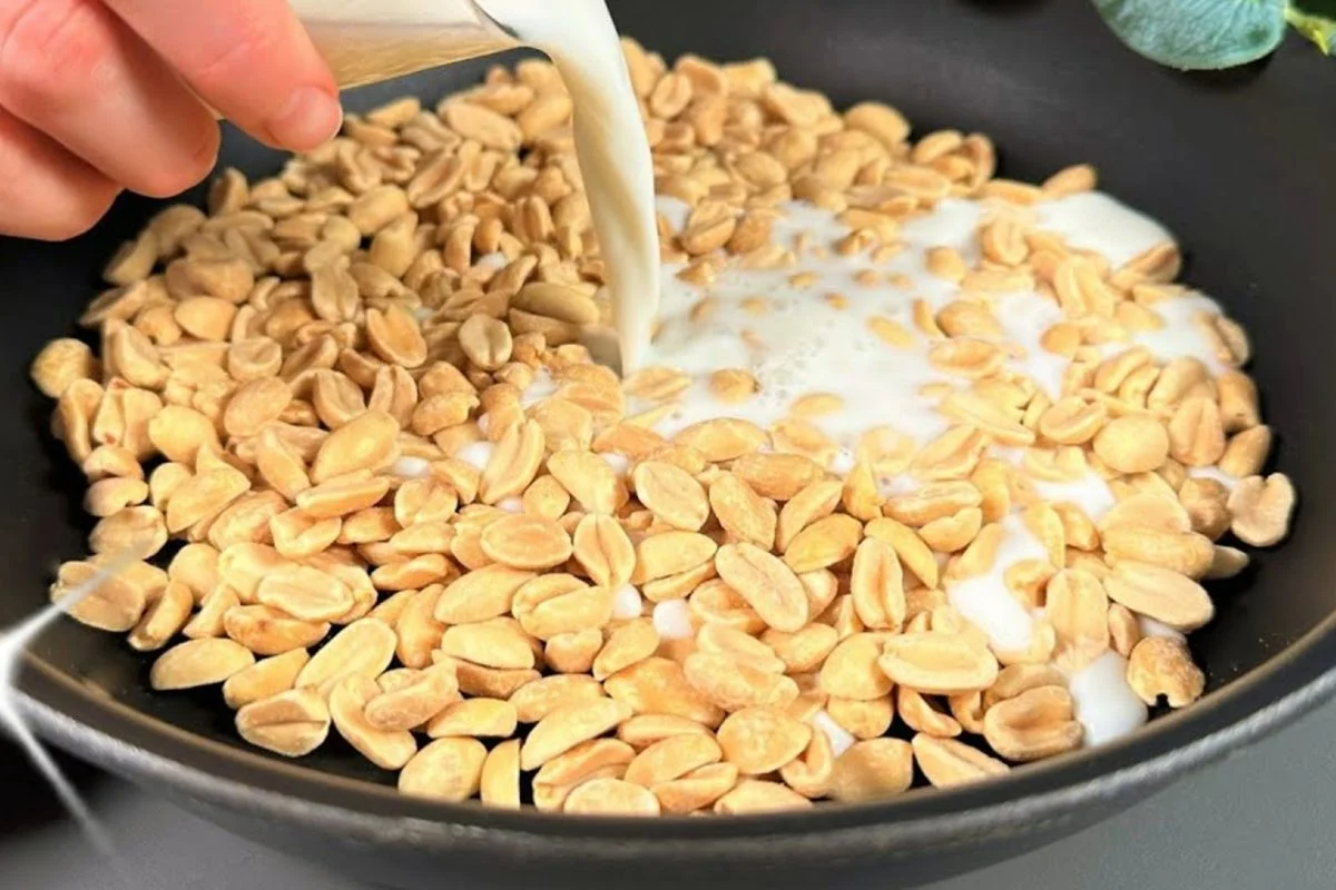 Weicher Erdnussnougat ohne Eier: Das wird Sie begeistern!