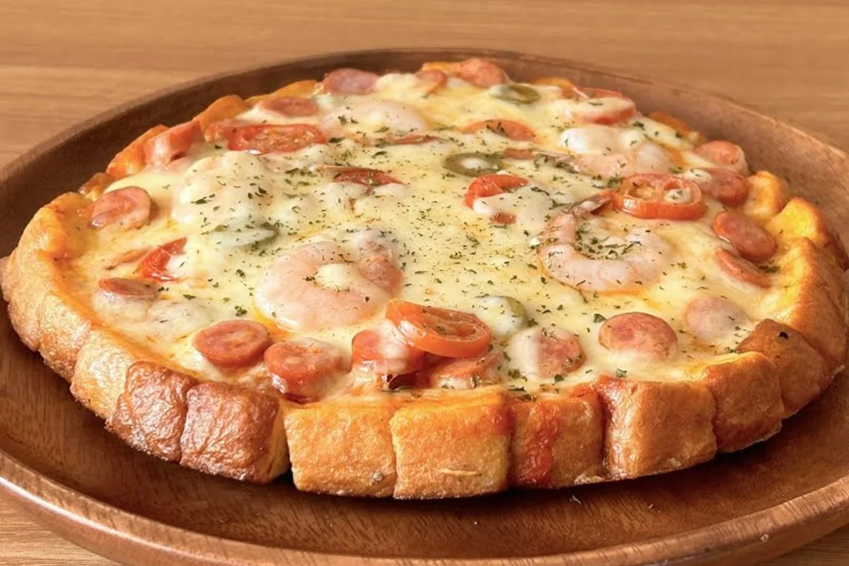 Aus Brot wird in 10 Minuten Pizza: kein Kneten oder gar Backen!