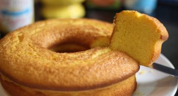 Ciambellone all’arancia: tanto yogurt e senza burro!