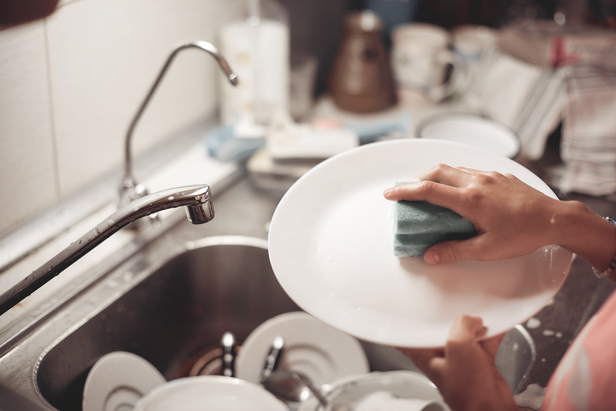 Правильное мытье посуды