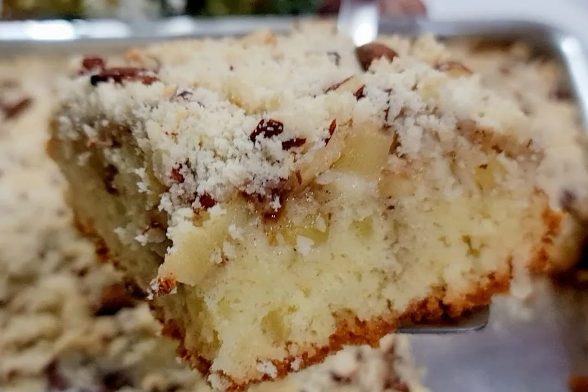 Zimt-Apfel-Knusperkuchen