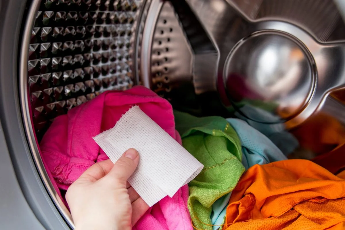 Des draps aux couleurs vives pour la lessive : préparez-les vous-même, sans frais !