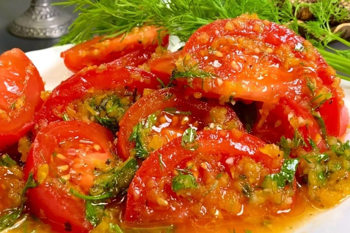 So habe ich marinierte Tomaten noch nie probiert: Sie sind verrückt!