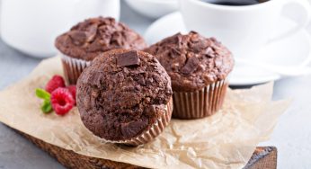 Sono al cioccolato e senza farina 00, i miei muffin hanno solo 90 calorie