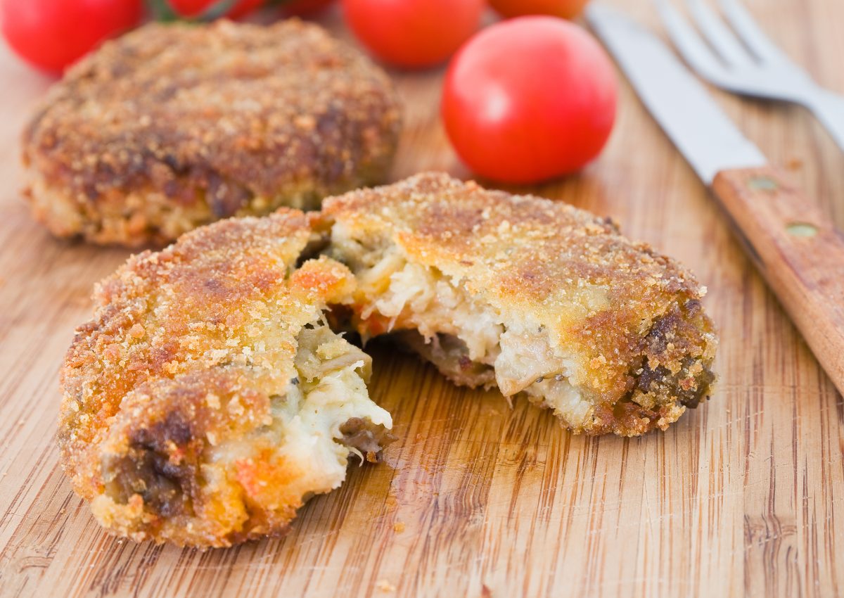 Polpette di melanzane e tonno