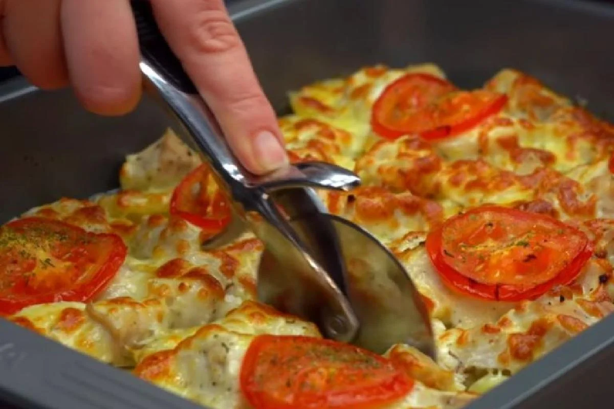 Patate, formaggio e petto di pollo: in 5 minuti la cena è servita! Solo 290 calorie!