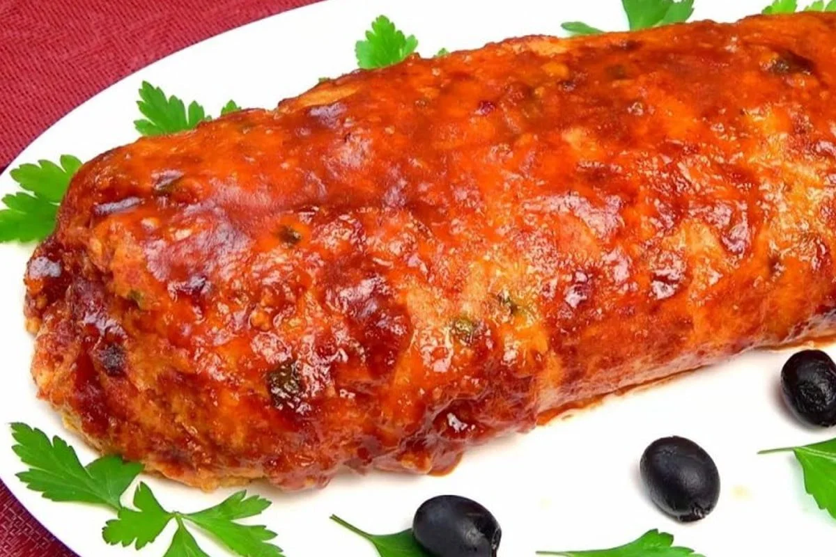 Polpettone di pollo: magro e delizioso, solo 270 calorie!