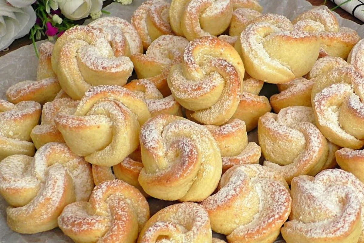 Ricotta-Kekse fertig in weniger als einer halben Stunde