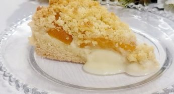 Torta di pesche: freschissima e cremosa, la mia preferita per l’estate!