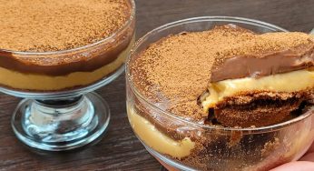 Dolce al cucchiaio latte e cioccolato: cremoso, fresco e golosissimo!