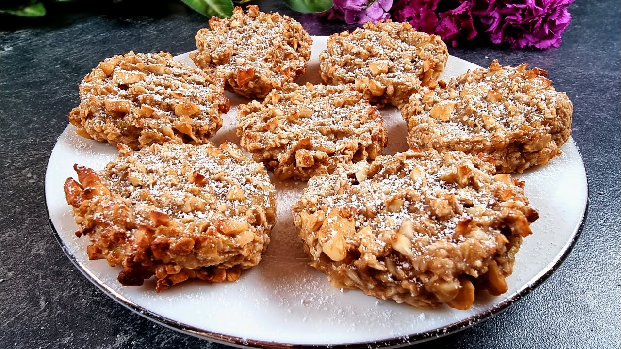 Biscotti 3 ingredienti: niente farina, uova, burro, olio, lievito