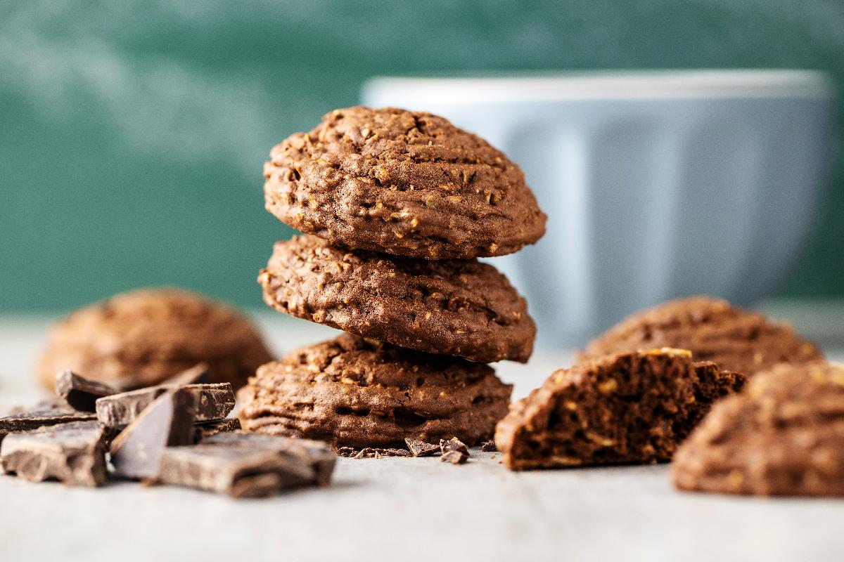 Questi biscotti hanno solo con 3 ingredienti e in 2 minuti li prepari: solo 18 calorie!